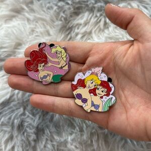 The little mermaid sisters Disney pins from mystery box!